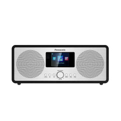 Panasonic RF-D40EG-K Schwarz - Internet-Radio, DAB+, UKW,...