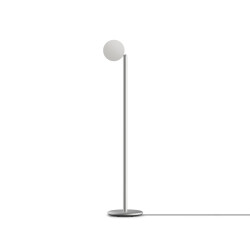 Grau PARROT FLOOR CABLE Standleuchte - PAF1-60 - Silver