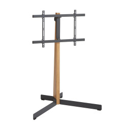 Vogels TVS 3695 Schwarz - Eiche - TV-Ständer -...