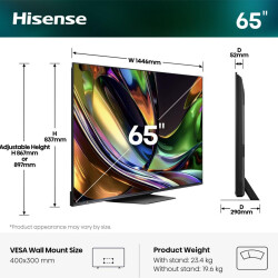 Hisense 65UR8DS - 2026 - RGB-Mini-LED-TV