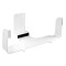 Cavus SN5FMB Schwarz Wandhalter für Sonos Play:5 und Five horizontal